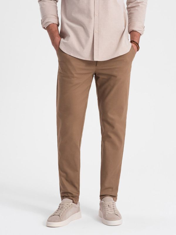 Ombre Clothing Ombre Clothing Chino Hlače smeđa