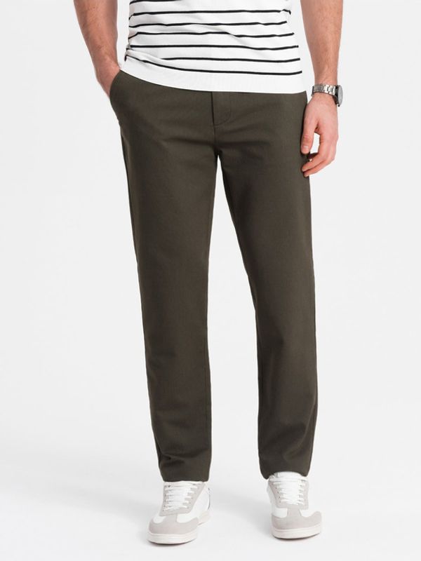 Ombre Clothing Ombre Clothing Chino Hlače zelena