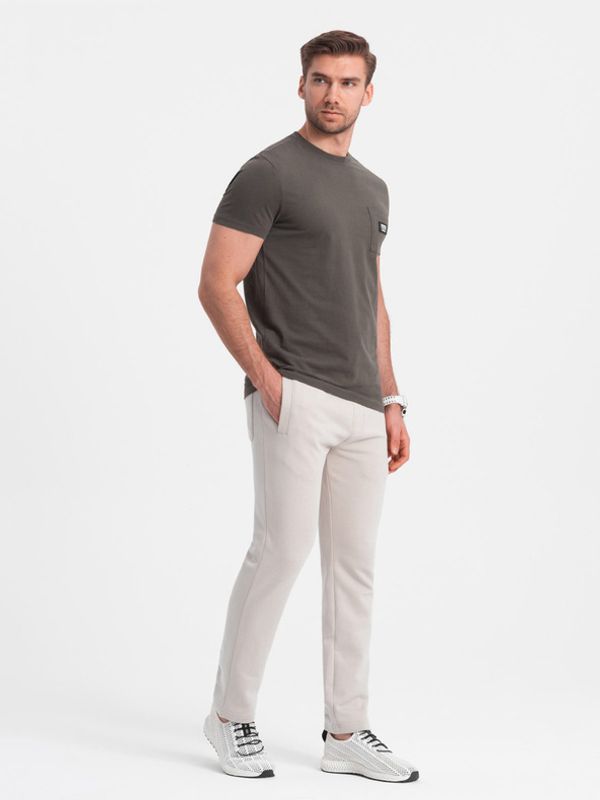 Ombre Clothing Ombre Clothing Donji dio trenirke bež