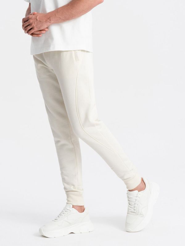 Ombre Clothing Ombre Clothing Donji dio trenirke bijela