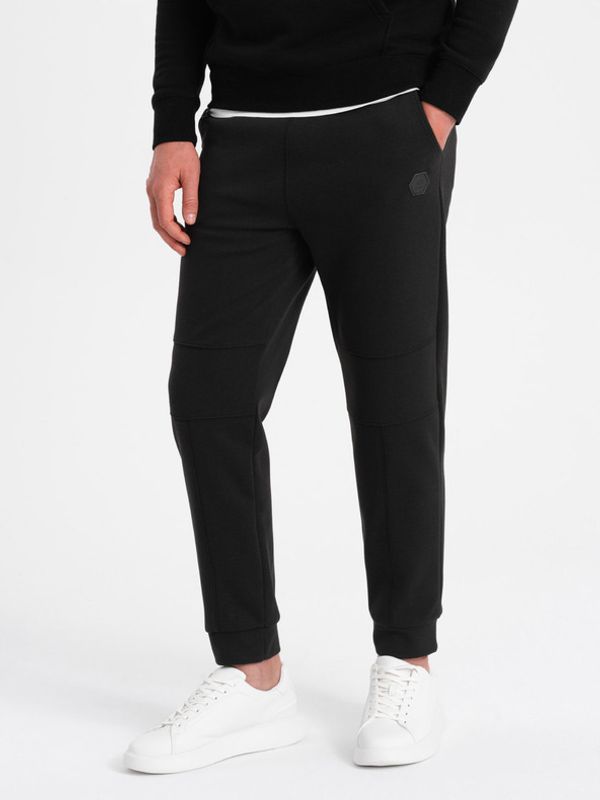 Ombre Clothing Ombre Clothing Donji dio trenirke crna