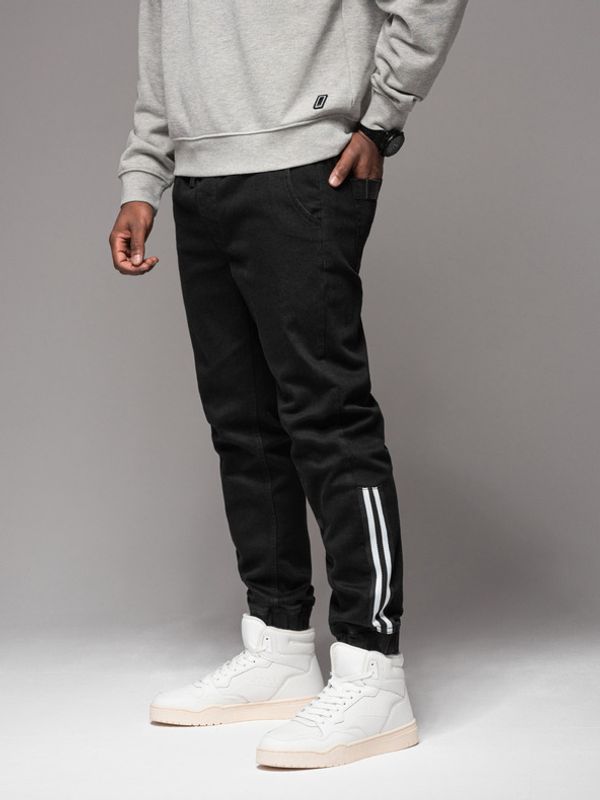 Ombre Clothing Ombre Clothing Donji dio trenirke crna