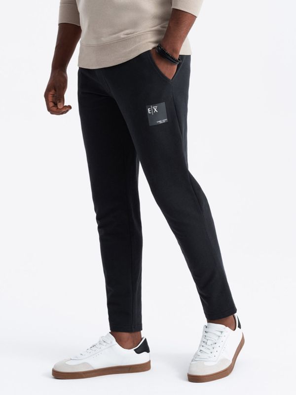 Ombre Clothing Ombre Clothing Donji dio trenirke crna