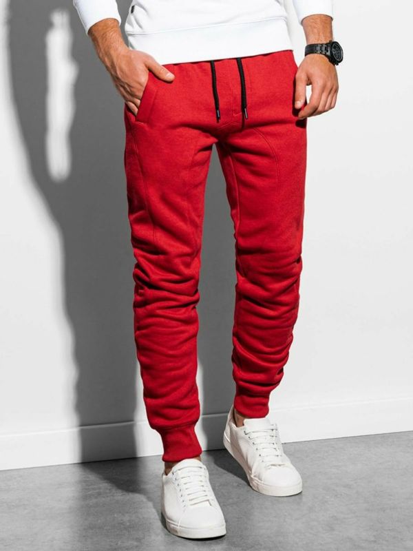 Ombre Clothing Ombre Clothing Donji dio trenirke crvena