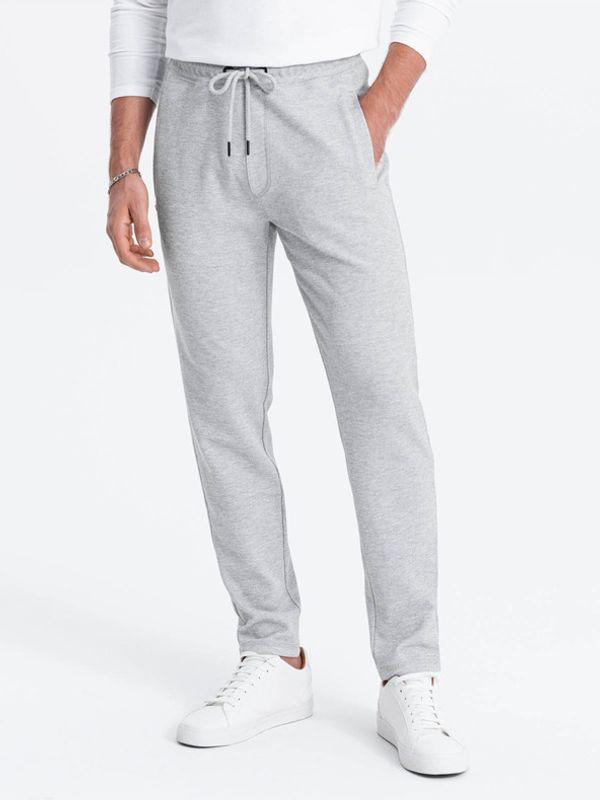 Ombre Clothing Ombre Clothing Donji dio trenirke siva