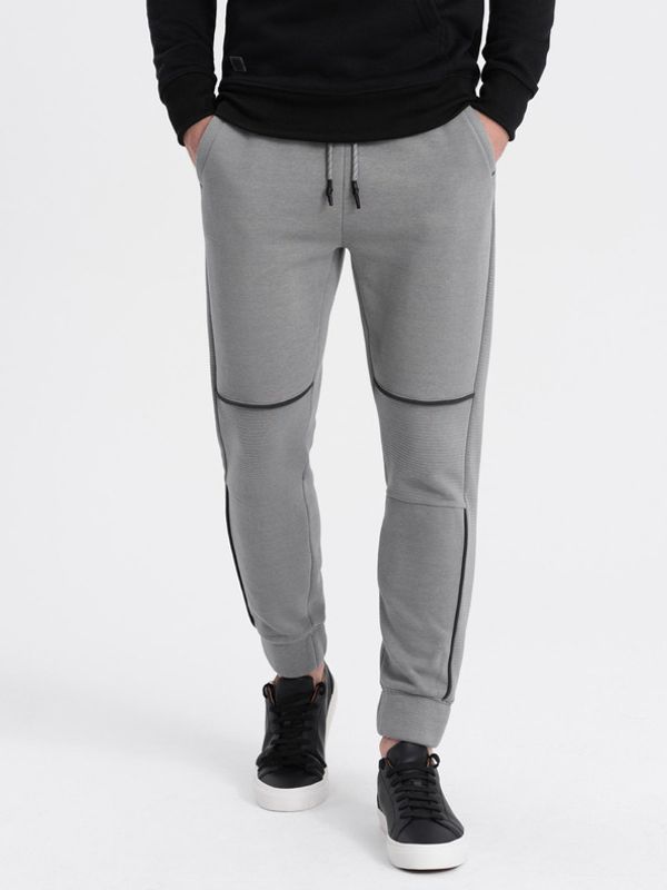 Ombre Clothing Ombre Clothing Donji dio trenirke siva