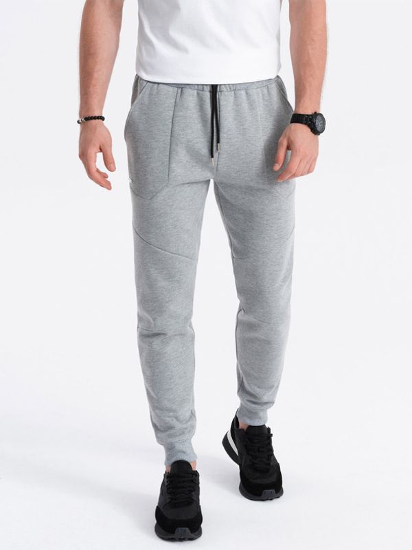 Ombre Clothing Ombre Clothing Donji dio trenirke siva