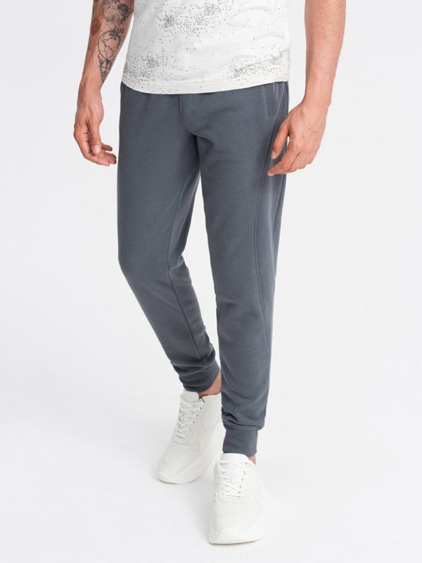Ombre Clothing Ombre Clothing Donji dio trenirke siva
