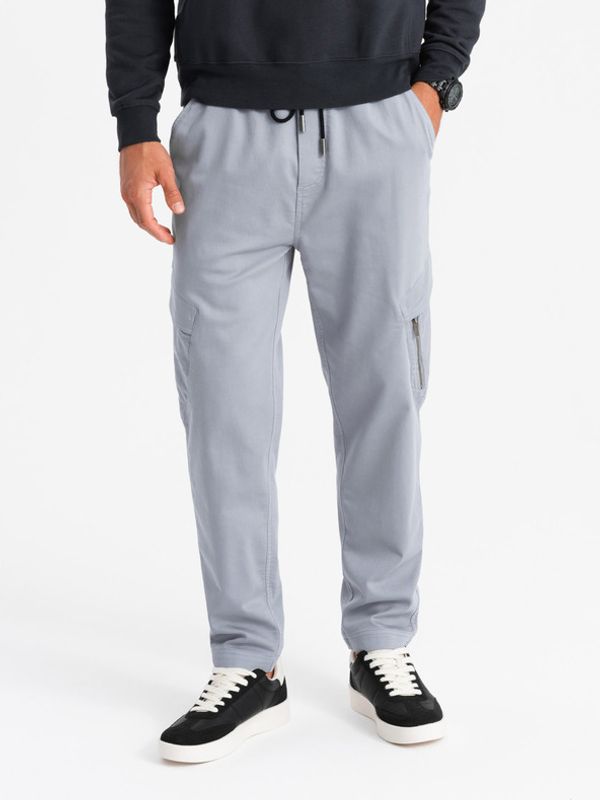 Ombre Clothing Ombre Clothing Donji dio trenirke siva