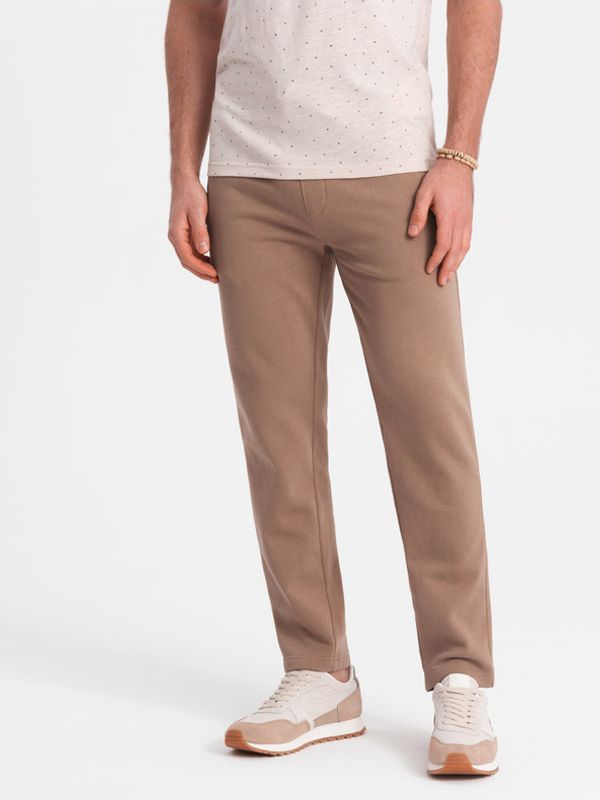 Ombre Clothing Ombre Clothing Donji dio trenirke smeđa