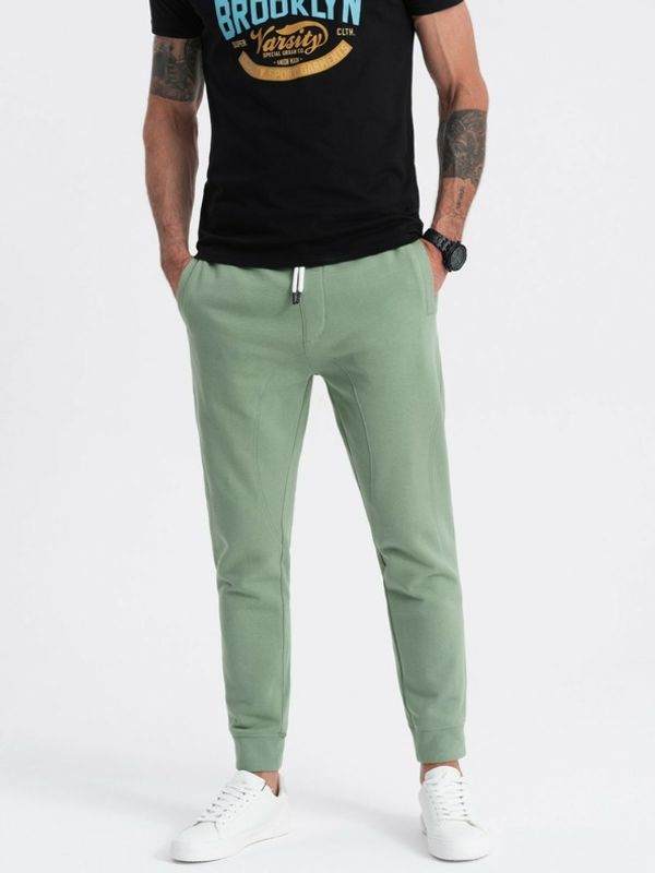 Ombre Clothing Ombre Clothing Donji dio trenirke zelena