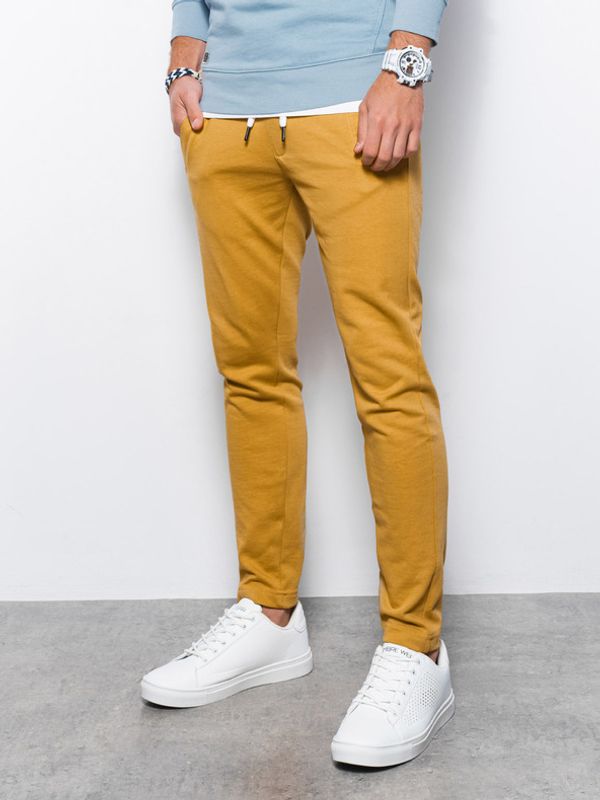Ombre Clothing Ombre Clothing Donji dio trenirke žuta