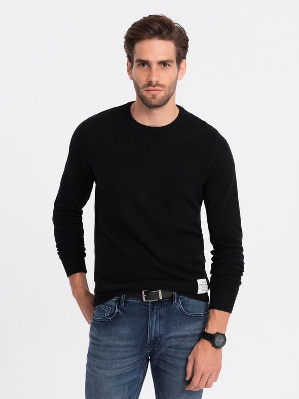 Ombre Clothing Ombre Clothing Džemper crna