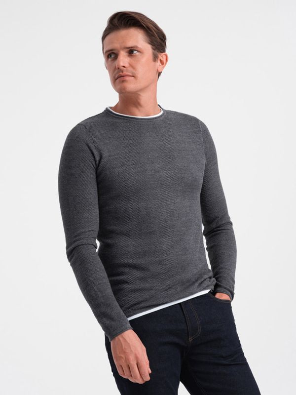 Ombre Clothing Ombre Clothing Džemper siva