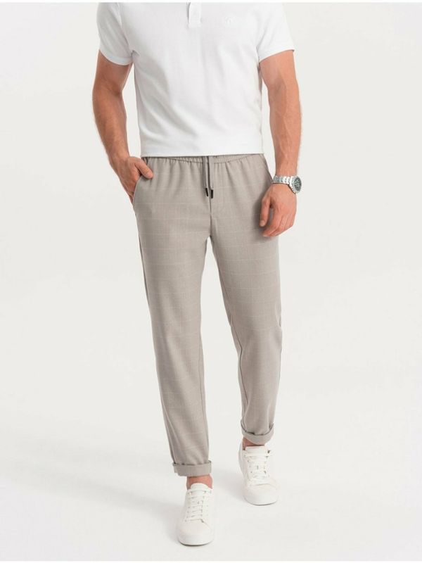 Ombre Clothing Ombre Clothing Hlače siva