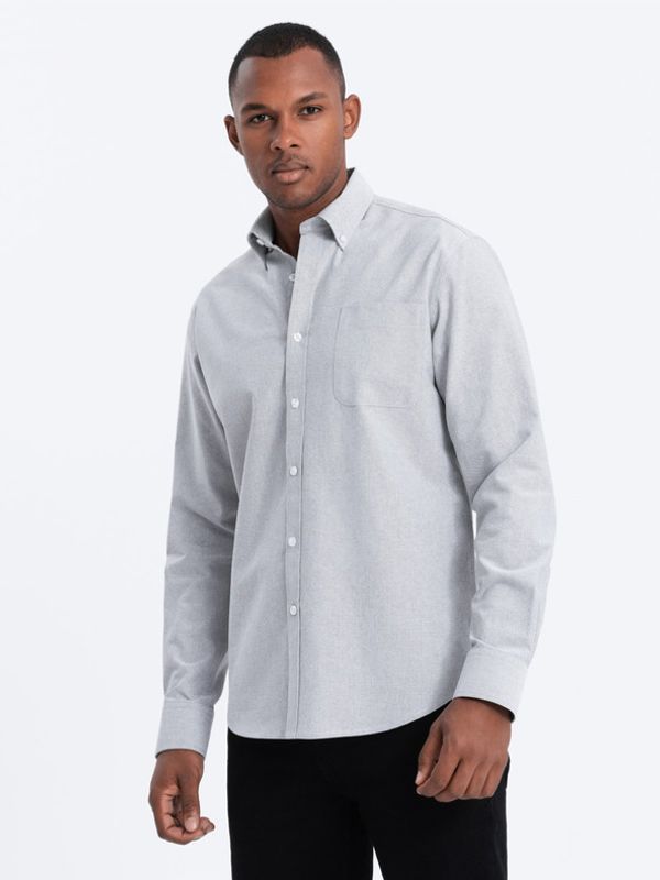Ombre Clothing Ombre Clothing Košulja siva