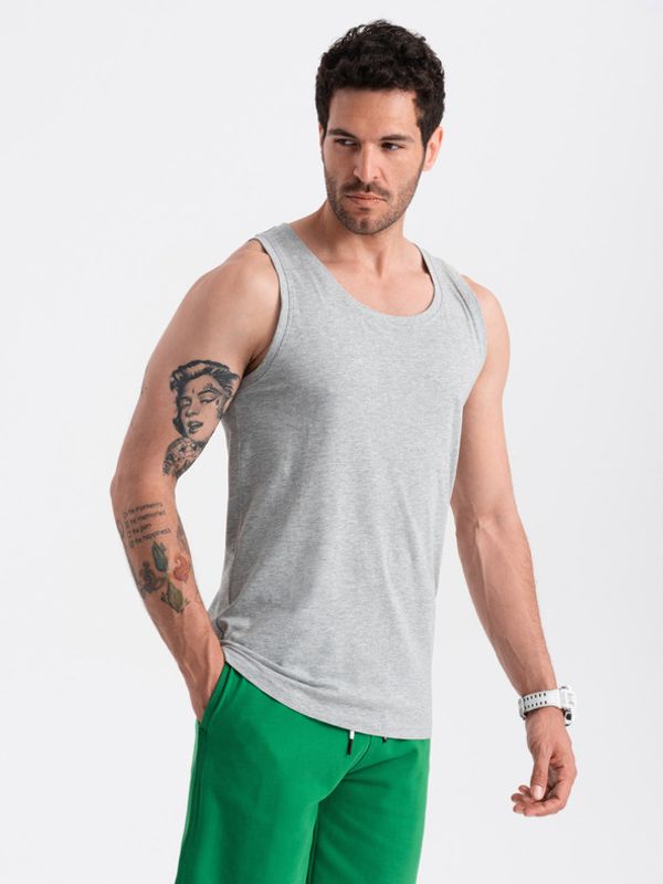 Ombre Clothing Ombre Clothing Majica bez rukava siva