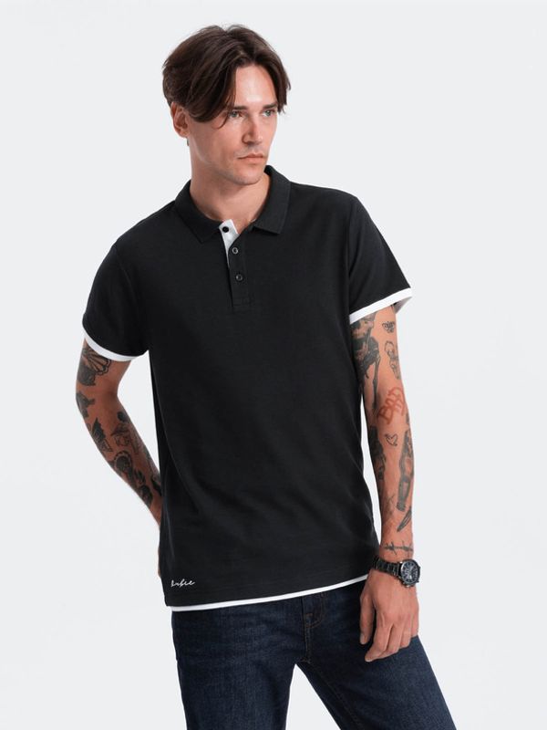 Ombre Clothing Ombre Clothing Majica crna