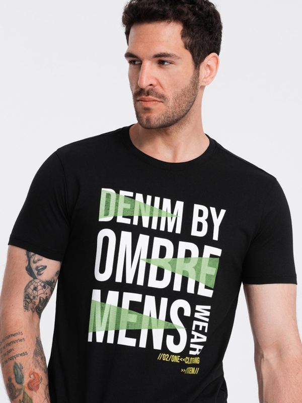 Ombre Clothing Ombre Clothing Majica crna