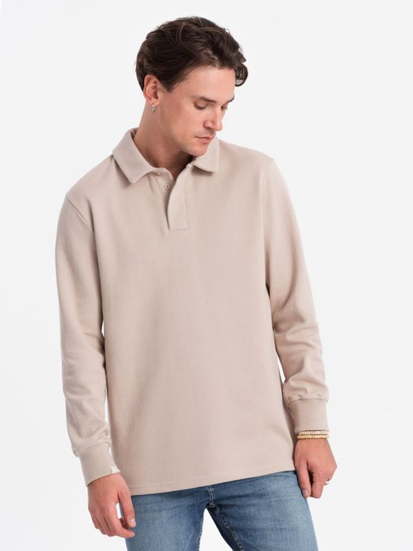 Ombre Clothing Ombre Clothing Majica dugih rukava bež