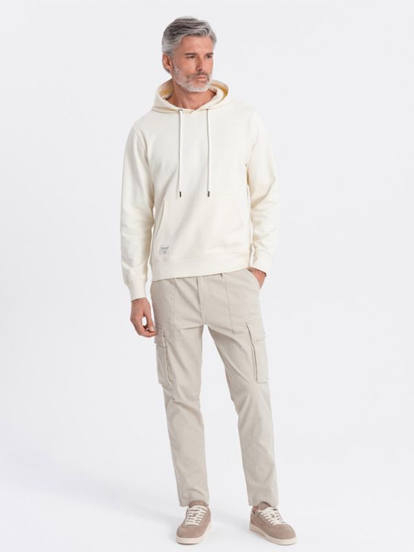 Ombre Clothing Ombre Clothing Majica dugih rukava bijela