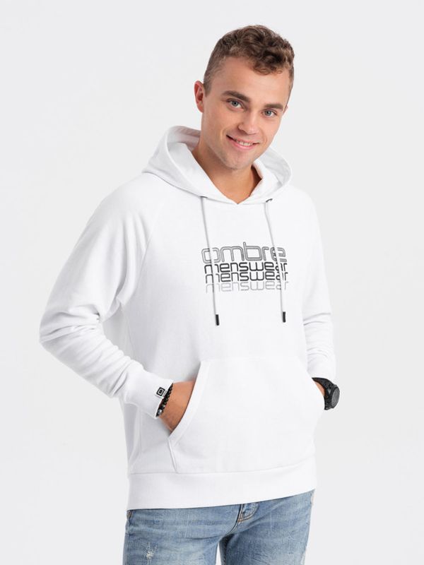 Ombre Clothing Ombre Clothing Majica dugih rukava bijela