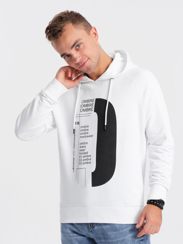 Ombre Clothing Ombre Clothing Majica dugih rukava bijela