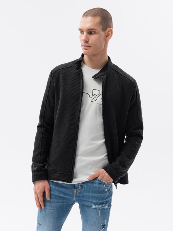 Ombre Clothing Ombre Clothing Majica dugih rukava crna