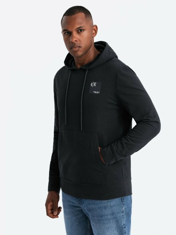 Ombre Clothing Ombre Clothing Majica dugih rukava crna