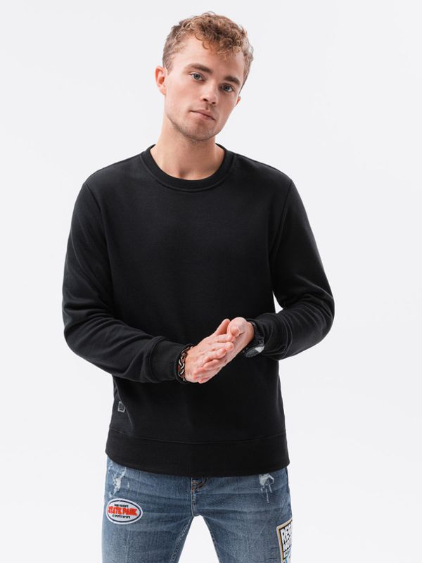 Ombre Clothing Ombre Clothing Majica dugih rukava crna