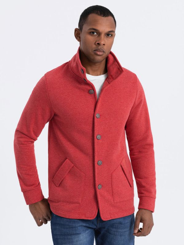 Ombre Clothing Ombre Clothing Majica dugih rukava crvena