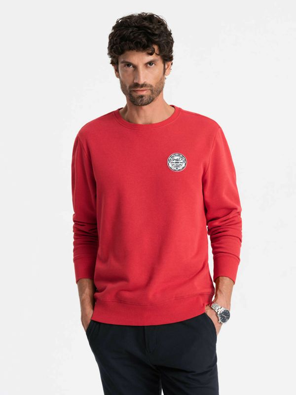 Ombre Clothing Ombre Clothing Majica dugih rukava crvena