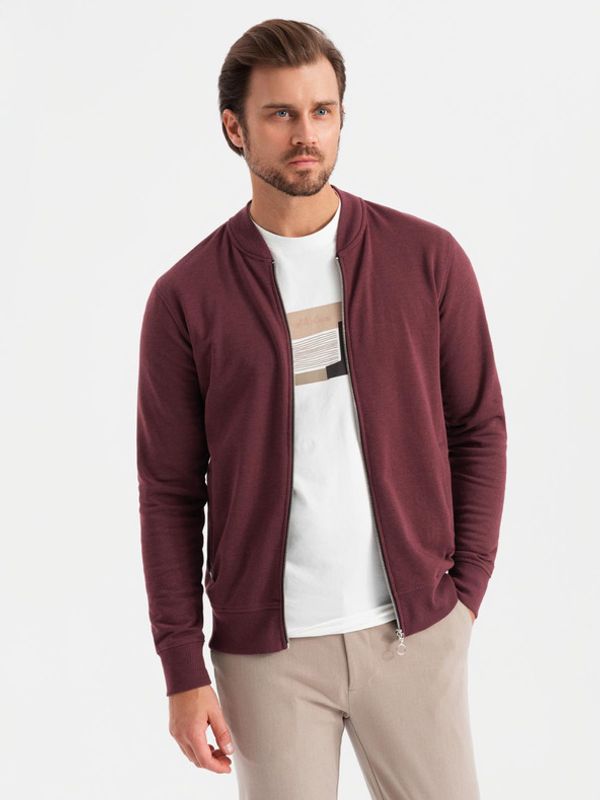 Ombre Clothing Ombre Clothing Majica dugih rukava crvena