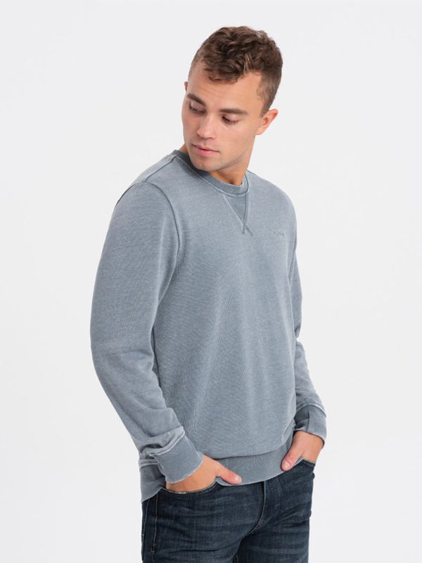 Ombre Clothing Ombre Clothing Majica dugih rukava plava