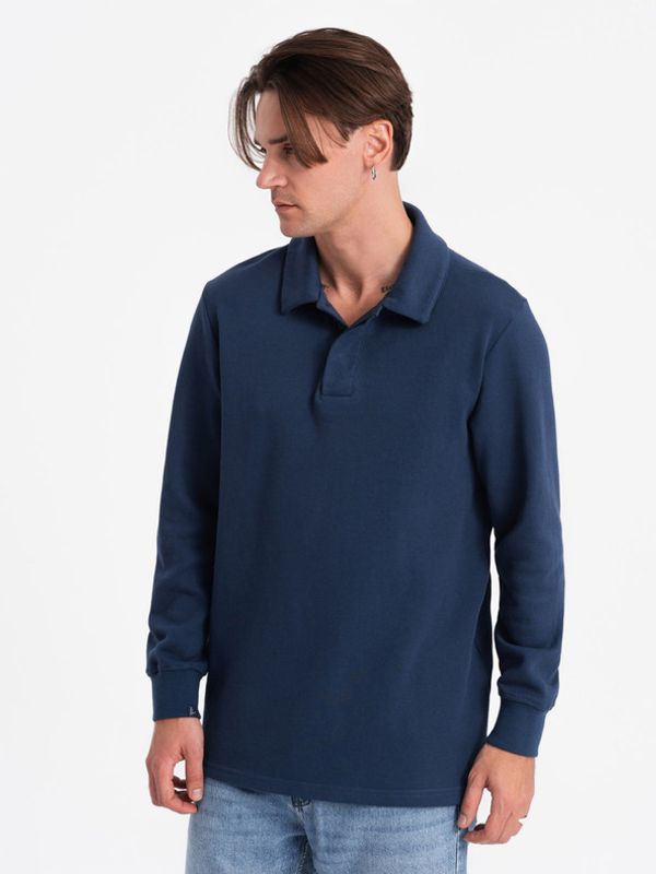 Ombre Clothing Ombre Clothing Majica dugih rukava plava