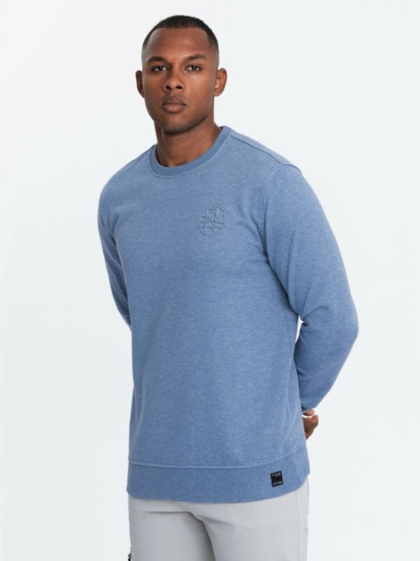 Ombre Clothing Ombre Clothing Majica dugih rukava plava