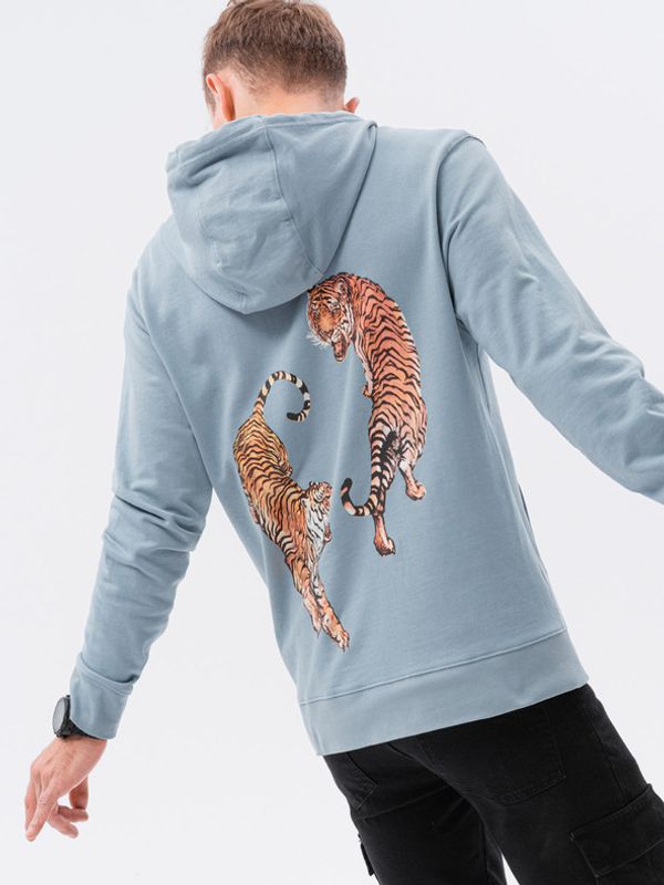 Ombre Clothing Ombre Clothing Majica dugih rukava plava