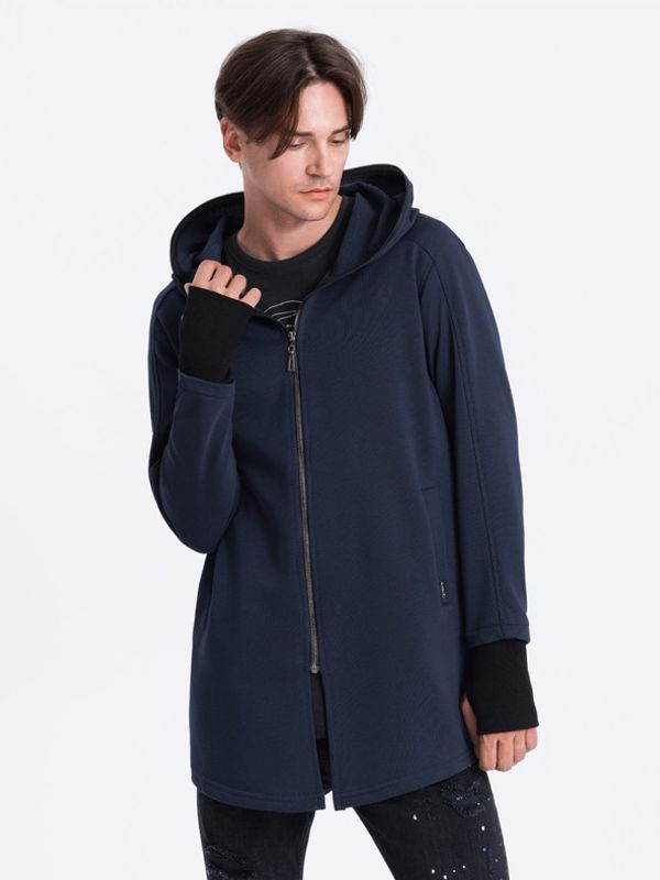Ombre Clothing Ombre Clothing Majica dugih rukava plava