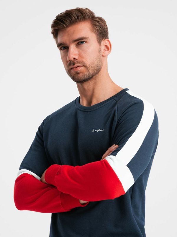 Ombre Clothing Ombre Clothing Majica dugih rukava plava