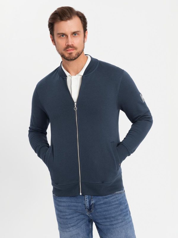 Ombre Clothing Ombre Clothing Majica dugih rukava plava