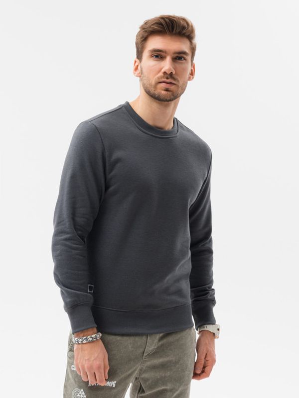 Ombre Clothing Ombre Clothing Majica dugih rukava siva