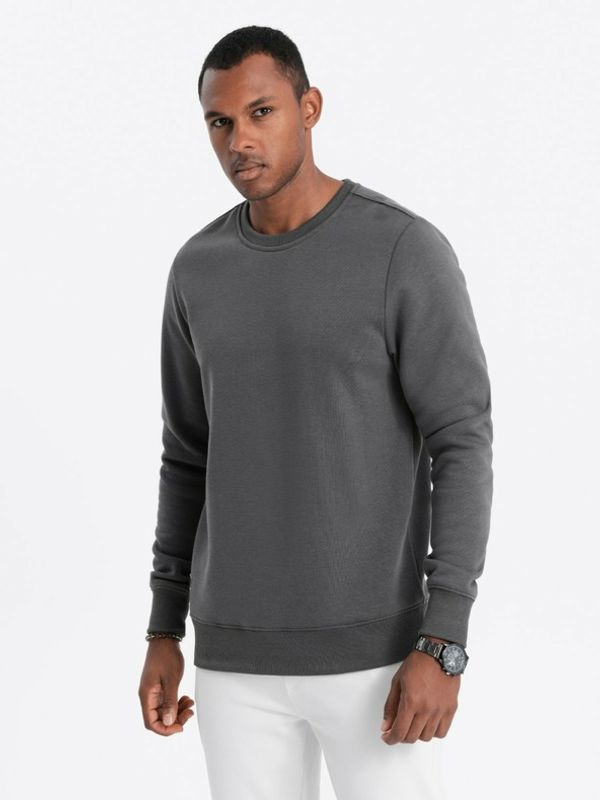 Ombre Clothing Ombre Clothing Majica dugih rukava siva