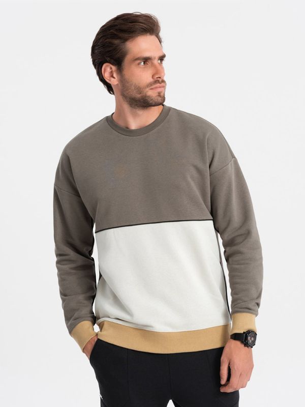 Ombre Clothing Ombre Clothing Majica dugih rukava siva