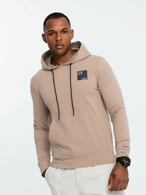 Ombre Clothing Ombre Clothing Majica dugih rukava smeđa