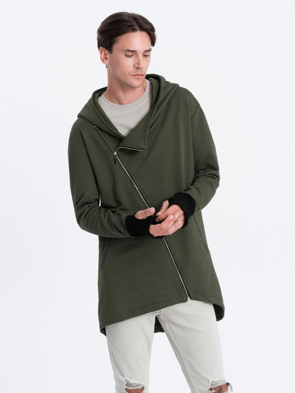 Ombre Clothing Ombre Clothing Majica dugih rukava zelena