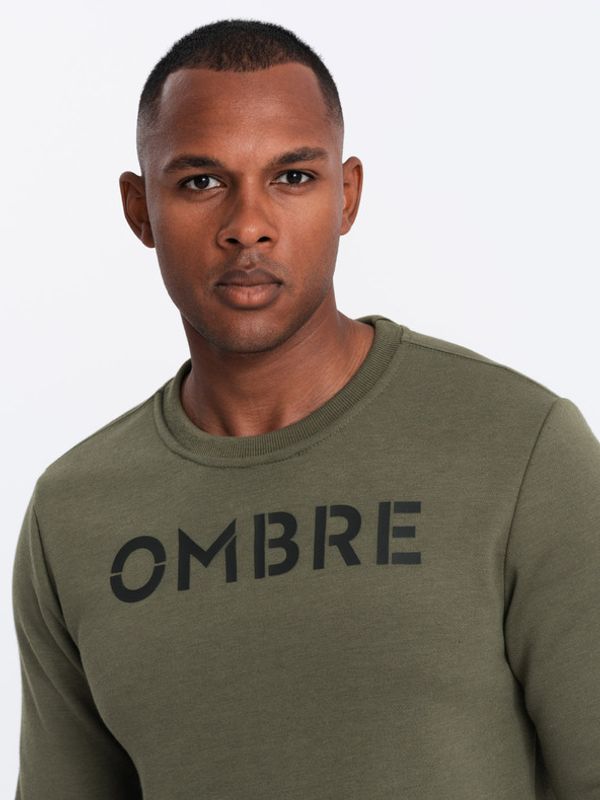 Ombre Clothing Ombre Clothing Majica dugih rukava zelena