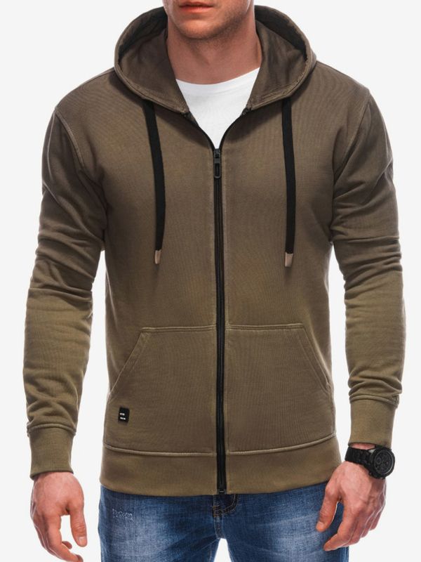 Ombre Clothing Ombre Clothing Majica dugih rukava zelena