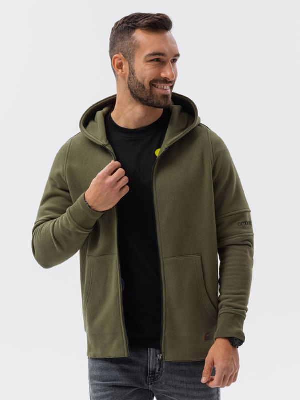 Ombre Clothing Ombre Clothing Majica dugih rukava zelena
