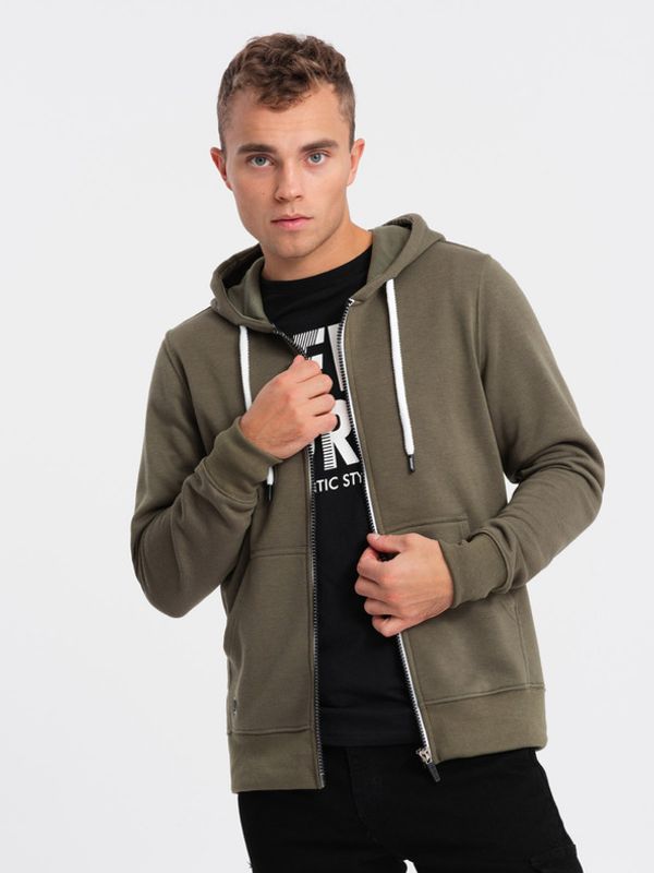 Ombre Clothing Ombre Clothing Majica dugih rukava zelena