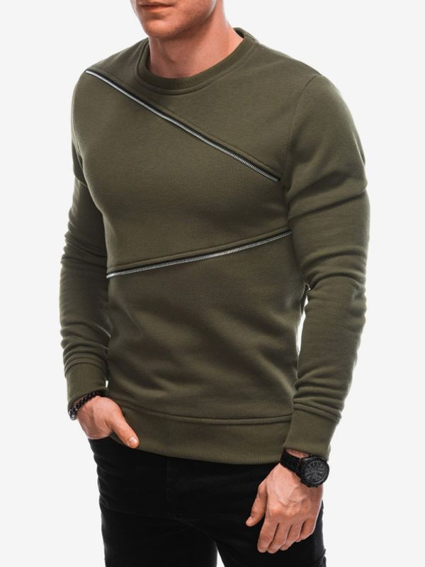 Ombre Clothing Ombre Clothing Majica dugih rukava zelena